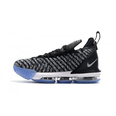 Nike Erkek Lebron 16 Siyah / Metal Gümüş Basketbol Ayakkabısı Türkiye - 7VYWKJ07